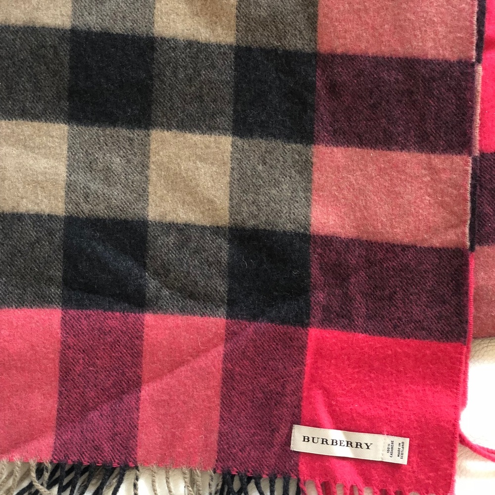 Burberry Cashmere Long Scarf